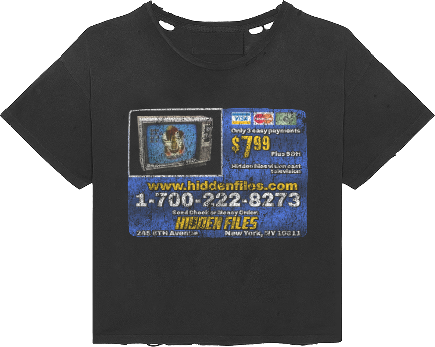 Vintage "Card Face" Tee